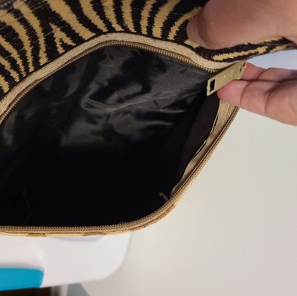 EUC Jade African Safari Tapestry Tote with Coin Purse - Picture 8 of 16